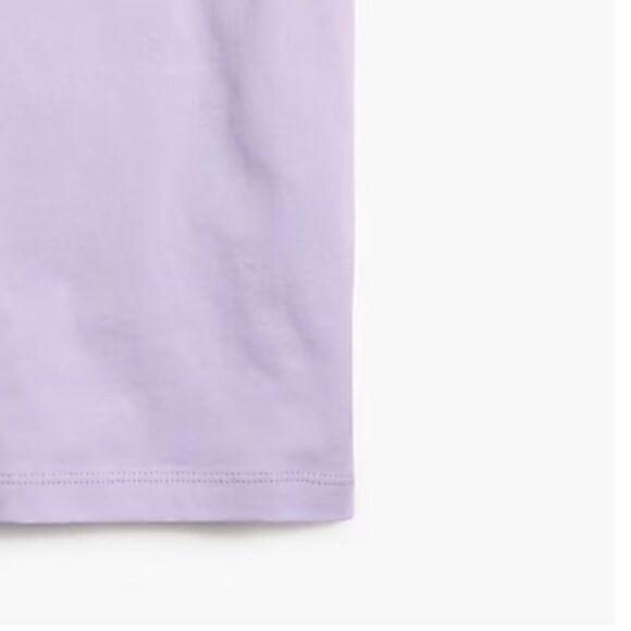 J. Crew Factory Cg033 Purple Embroidered flower graphic tee size M. NWT - Picture 4 of 12